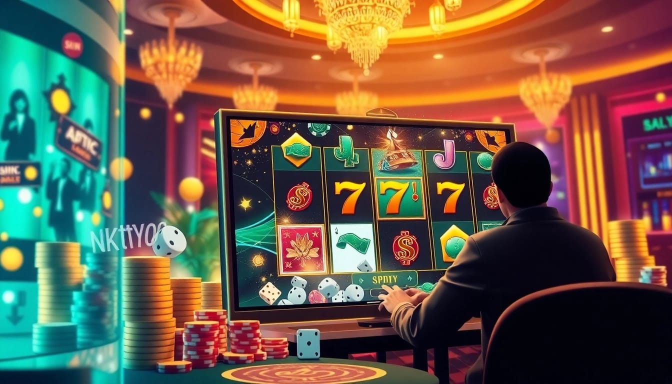 Experience thrilling gameplay at ktp jitu, featuring vibrant spinning reels and stunning jackpots.