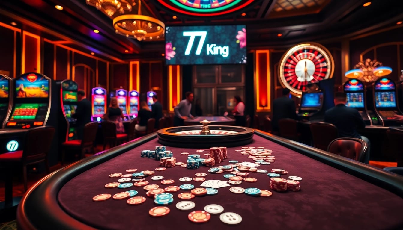 Experience thrilling gameplay at 79 King with a vibrant casino atmosphere full of excitement.