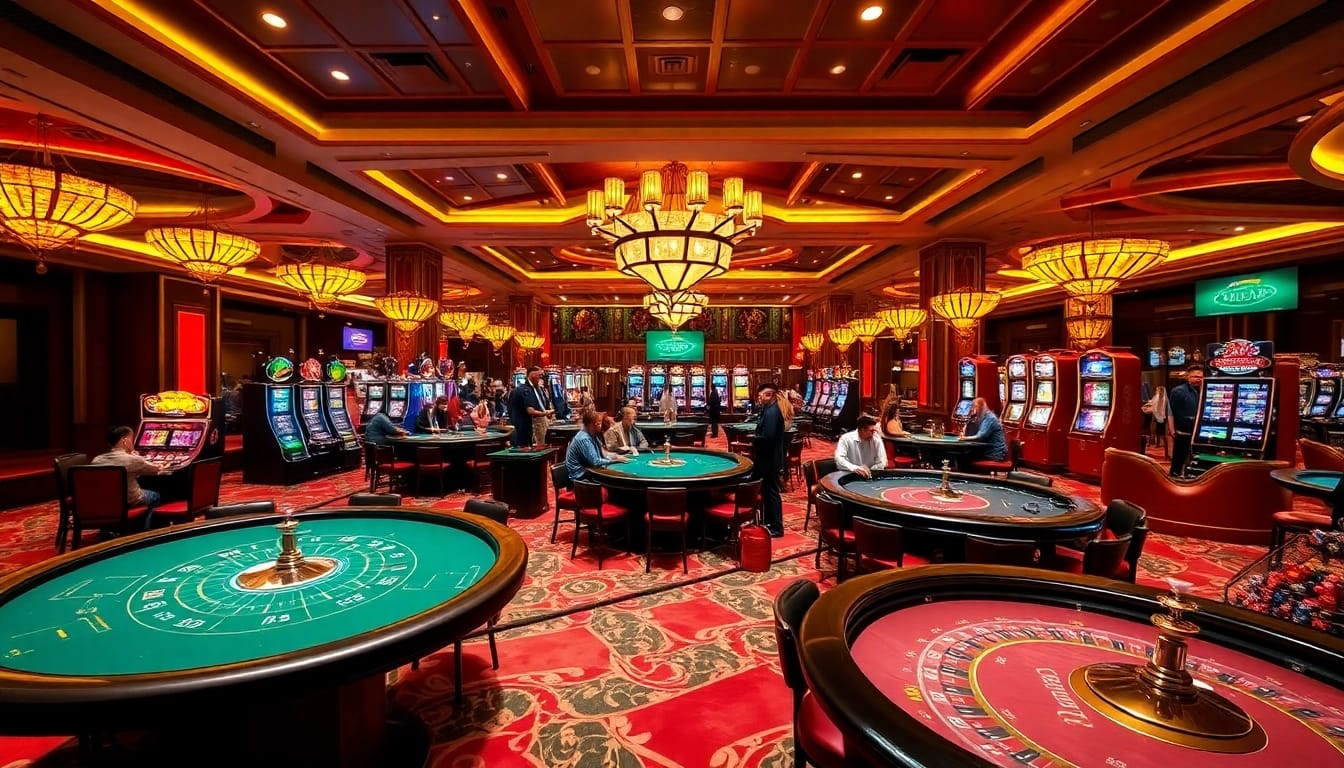 Experience excitement at https://789win.associates/ with vibrant casino action featuring poker chips and roulette wheels.