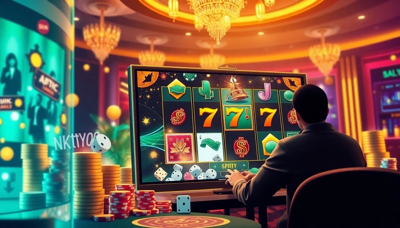 Experience thrilling gameplay at ktp jitu, featuring vibrant spinning reels and stunning jackpots.