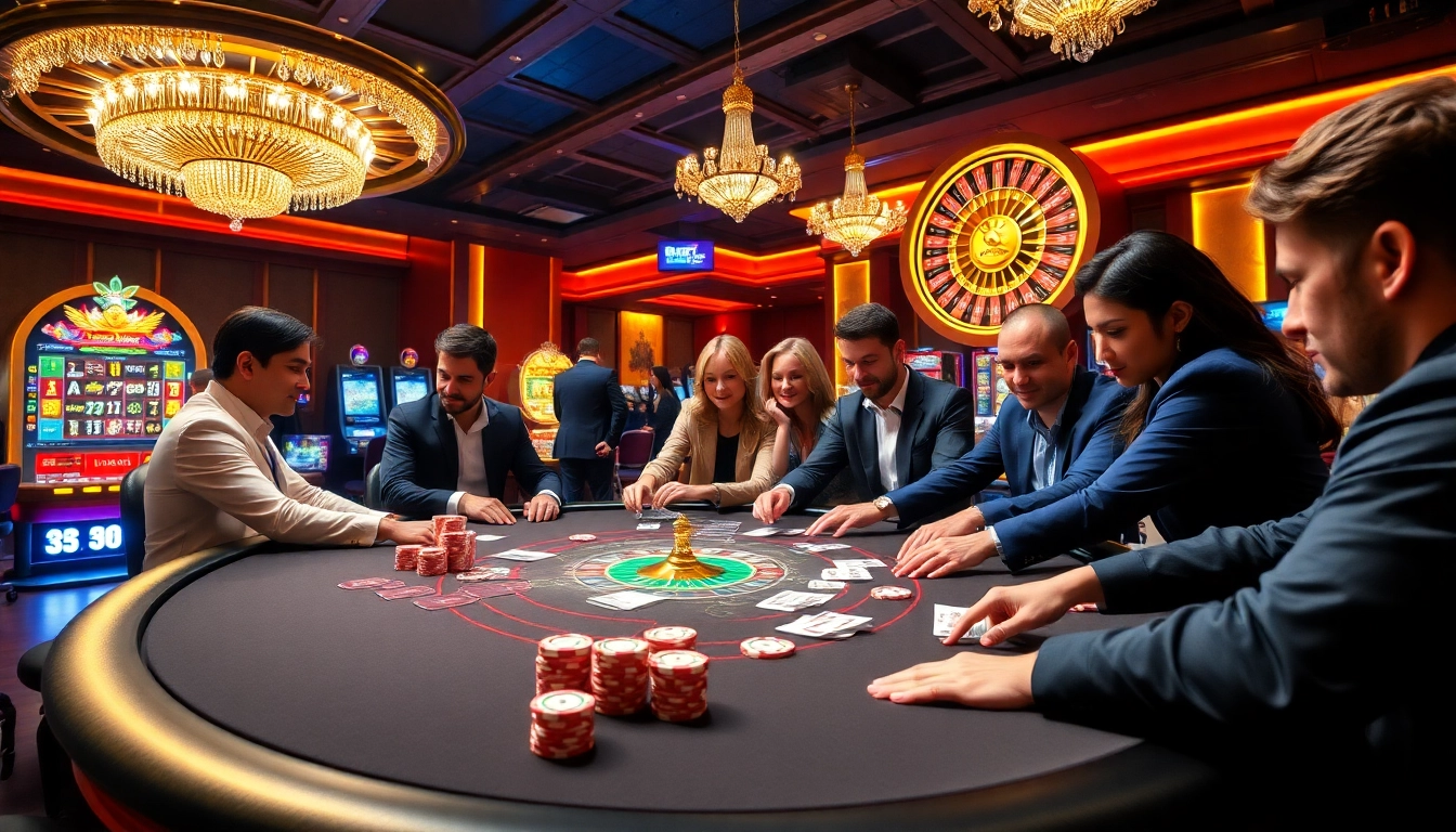 Experience thrills at 32WIN Com’s vibrant casino with strategic poker gameplay and elegant betting tables.