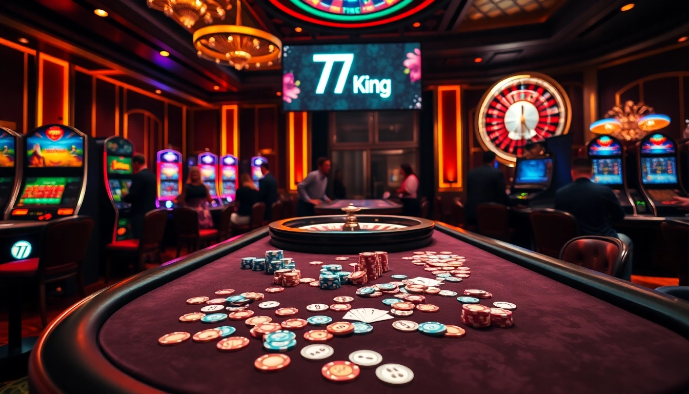 Experience thrilling gameplay at 79 King with a vibrant casino atmosphere full of excitement.