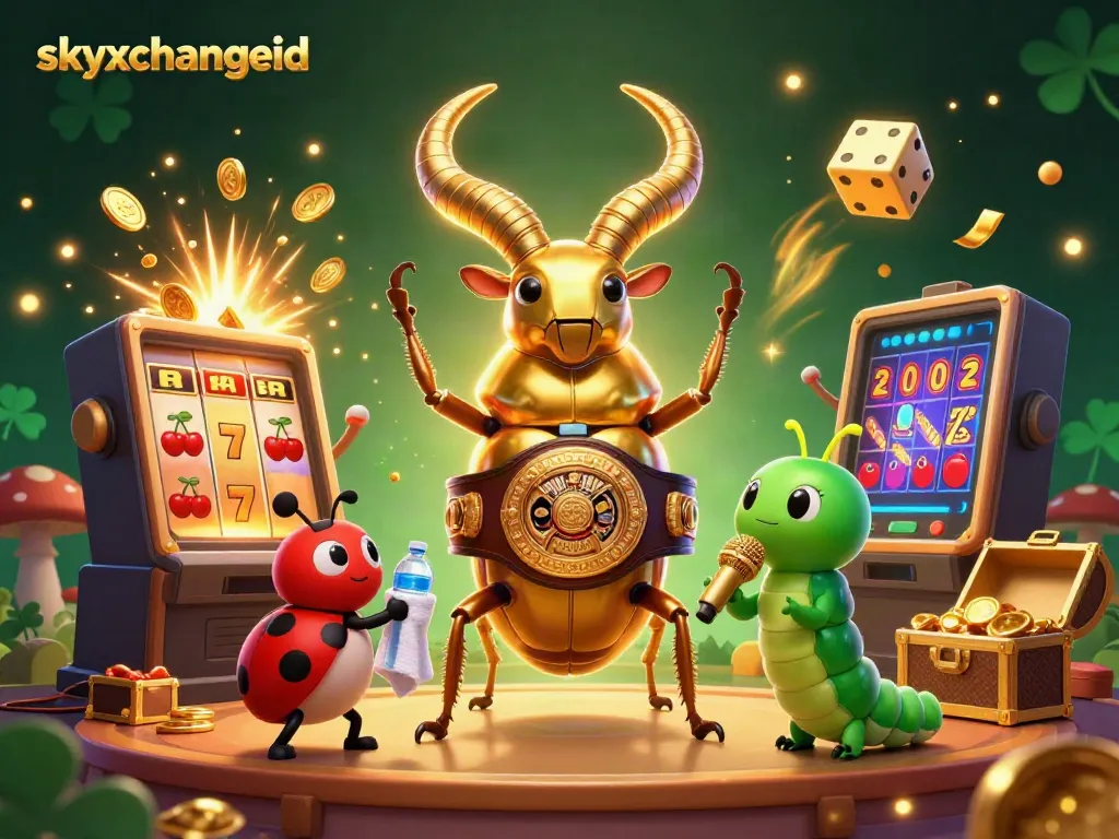 Experience exhilarating betting action on skyxchangeid with vibrant casino-themed characters and elements.