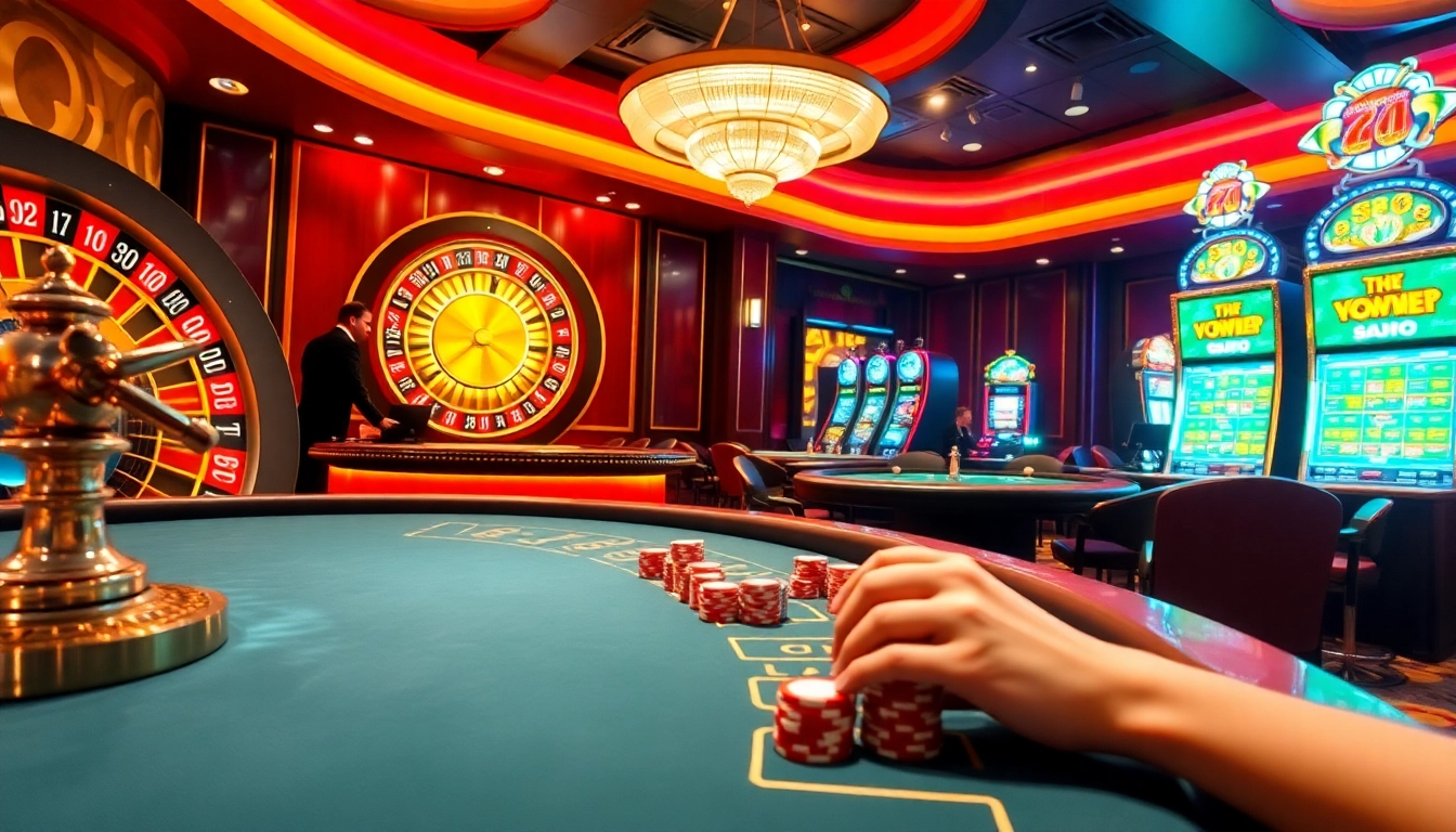 GO88 gaming experience with dynamic casino tables and plush surroundings