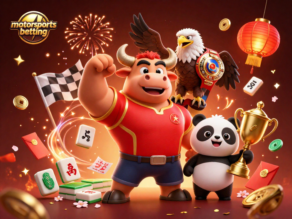 Engage in motorsports betting excitement with a dynamic scene of victory and celebration.