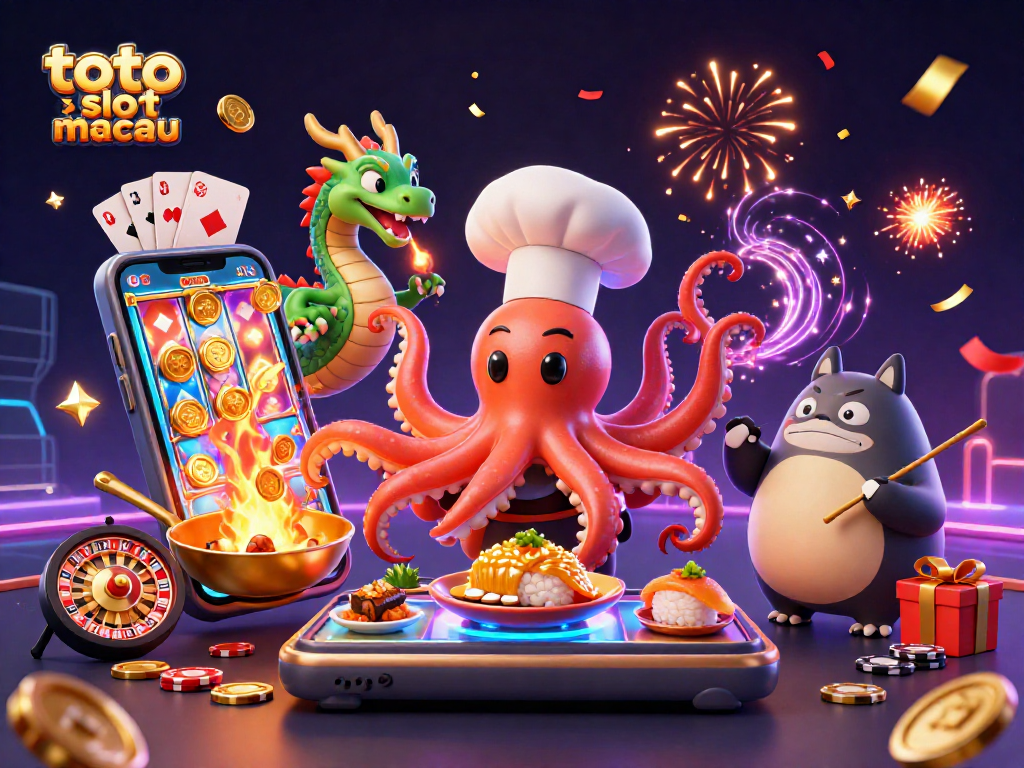 Engage with exciting slot action at toto slot macau featuring thrilling game characters and dynamic casino elements.
