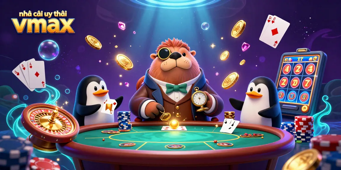 Experience thrilling gameplay at nhà cái uy tín Vmax with an engaging underwater casino scene.