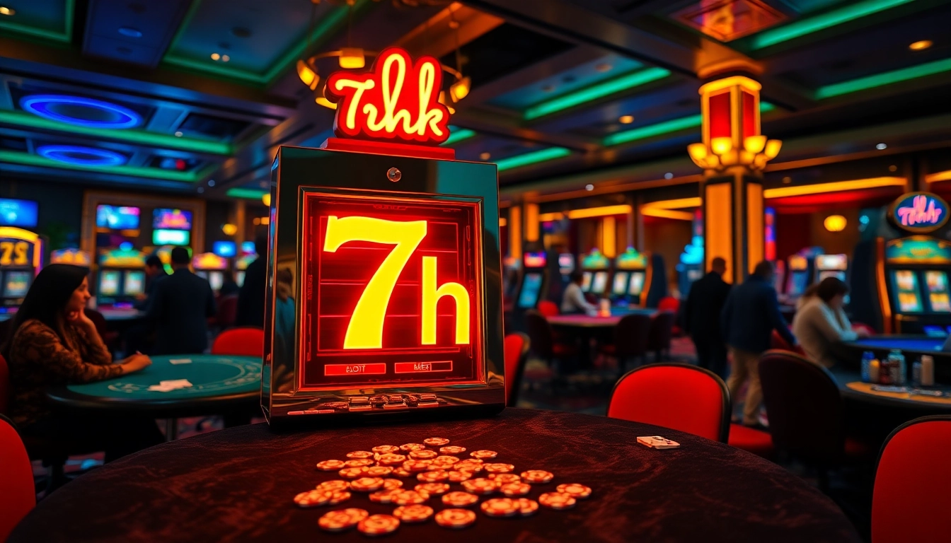 Experience the thrill of slot machines at 7hh casino, bringing excitement to every spin.