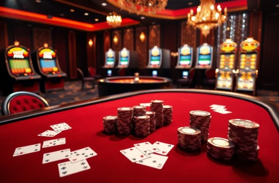 Experience high-stakes action at https://xx88.nl/ with a vibrant casino scene featuring poker, roulette, and slot machines.