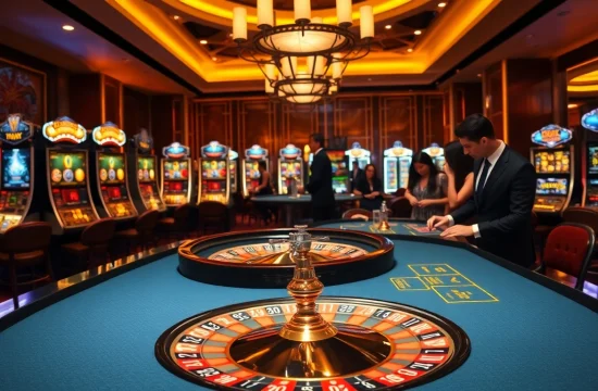 Experience thrilling gameplay at https://go88.fast/ with an exciting casino atmosphere featuring roulette and poker.
