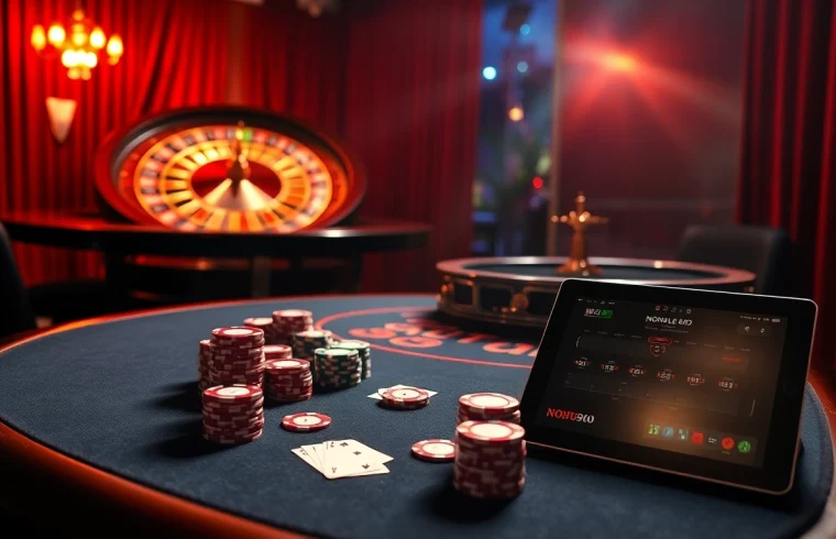 Experience the excitement of NOHU90 with vibrant casino games and stunning poker tables.