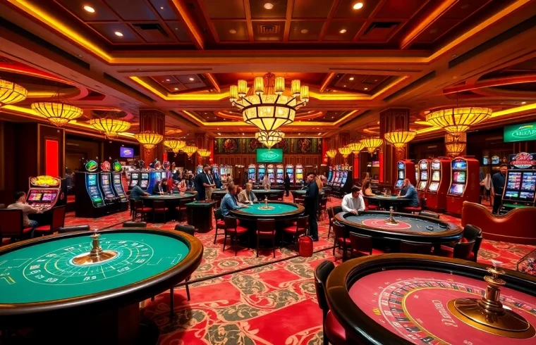 Experience excitement at https://789win.associates/ with vibrant casino action featuring poker chips and roulette wheels.